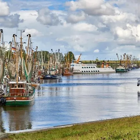 Fewo Visser'S Landblick Krummhörn Buitenkant foto