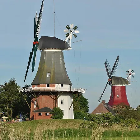 Fewo Visser'S Landblick Krummhörn Buitenkant foto